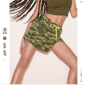 Victoria's Secret Camo Green Skort